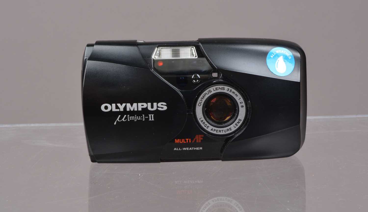 Lot 28 - An Olympus mju II Compact Camera