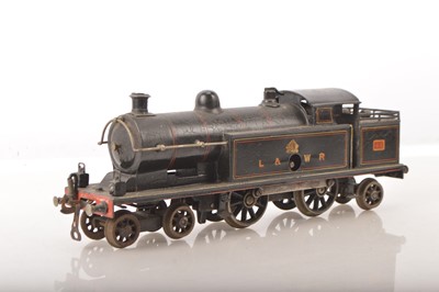 Lot 936 - Bing 0 Gauge 4-4-2 L&NWR lined black Atlantic Tank Loco