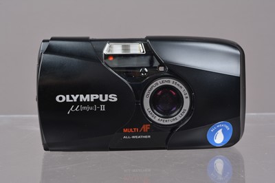 Lot 29 - An Olympus mju II Compact Camera