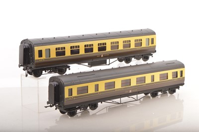 Lot 970 - Exley 0 Gauge pair of GWR K6 Passenger coaches (2)