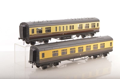 Lot 972 - Exley 0 Gauge pair of GWR K6 Passenger coaches (2)