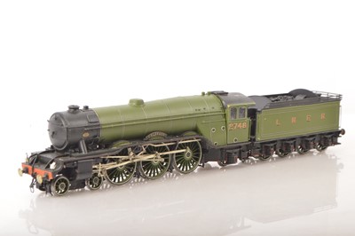 Lot 973 - Grandspot Kit-built Finescale 0 Gauge LNER lined green 4-6-2 Loco and Tender class A3 'Colorado'