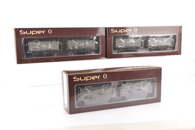 Lot 1010 - Lionheart Trains 0 Gauge NE and LMS Open wagons (6 wagons in three boxes)