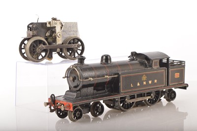 Lot 1020 - Bing for Bassett Lowke 0 Gauge 4-4-2 Precursor Tank Loco L&NWR lined Black (2)