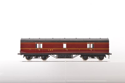 Lot 1027 - Exley 0 Gauge K6 LMS Full Brake/Parcels coach