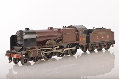 Lot 1029 - Bassett Lowke 0 Gauge 4-6-0 Loco & Tender LMS lined Maroon Royal Scot class 'Seaforth Highlanders'