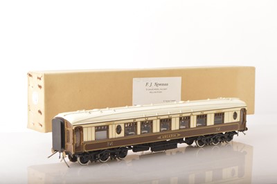 Lot 1032 - Newman 0 Gauge 12-wheel Pullman coach 'ARCADIA'