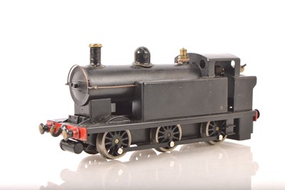 Lot 1050 - Leech (Rochester) O Gauge 0-6-0 Live Steam Tank Loco black