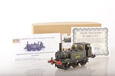 Lot 1062 - ETS (Czech) 0 Gauge modern issue 0-6-0 Tank Loco Southern lined green class A1X Terrier