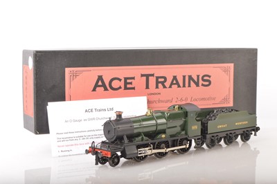 Lot 1080 - Ace Trains 0 Gauge (Czech) Modern issue E/37 2-6-0 Loco & Tender GWR green Churchward Mogul