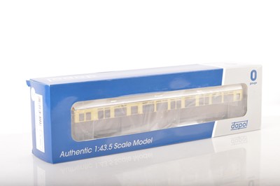 Lot 1096 - Dapol 0 Gauge Modern issue Finescale Re: 7P-004-010 GWR Brown & Cream 'Twin city' Auto coach