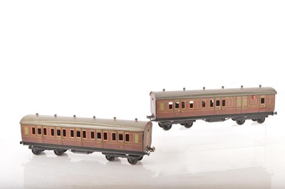 Lot 1112 - Bing Gauge 1 pair of Midland 1921 series coaches (2)