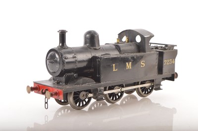 Lot 1121 - A scratch-built gauge 1 electric MR-style 0-6-0 Tank Locomotive