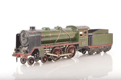 Lot 1129 - Marklin Gauge 1 4-6-0 Loco & Tender Ref: E66/12921 in lined Green Continental outline