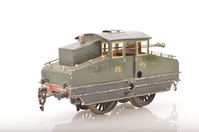 Lot 1133 - Marklin Gauge 1 Steeple cab style Loco P.O Green