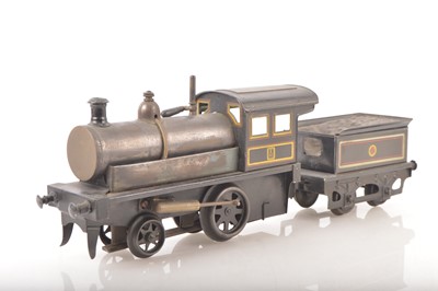 Lot 1135 - Carette Gauge 1 Storkleg 2-2-0 Loco & Tender