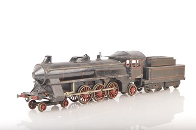 Lot 1140 - Bing Gauge 1 4-6-2 Continental outline Lined Black Loco & Tender