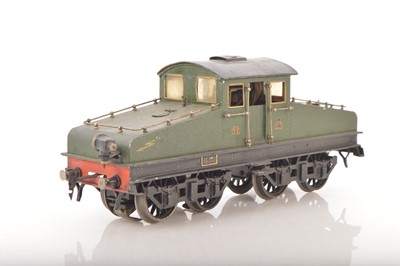 Lot 1141 - Marklin Gauge 1 P.O green Steeple cab Loco