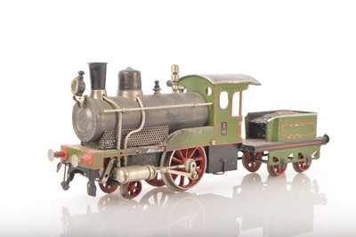 Lot 1149 - Bing Gauge 1 2-2-0 Loco & Tender 'Storkleg'