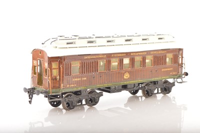 Lot 1151 - Marklin Gauge 1 German Continental outline Schlafwagen (Dining Car)