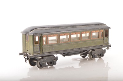 Lot 1153 - Marklin Gauge 1 Continental outline 34 cm 1st/2nd passenger coach