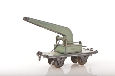 Lot 1159 - Marklin Gauge 1 Ref: 1951 4-wheel Crane truck