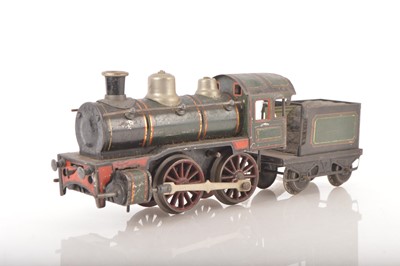 Lot 1166 - Bing Gauge 1 Continental outline 0-4-0 Tinprinted Loco & Tender