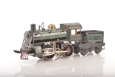 Lot 1167 - Bing  Gauge 1 Continental outline early Tinprinted 0-4-0 Loco & Tender