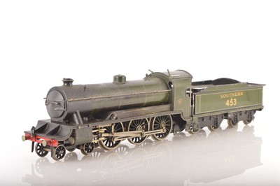 Lot 1180 - Bing for Bassett Lowke Gauge 1 4-6-0 Southern King Arthur class Loco & 8-wheel Tender