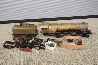 Lot 1205 - An incomplete 3.5" gauge 'Hielan' Lassie' Pacific and other items