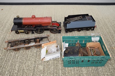 Lot 1206 - An incomplete 5" gauge 'Maid of Kent' 4-4-0 with 'Terrier' chassis and other items