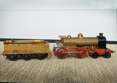 Lot 1218 - A largely-complete 5" Gauge live steam coal-fired North British Railway 'Glen' 4-4-0 Locomotive and Tender