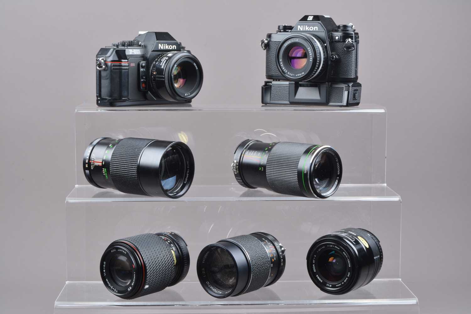 Lot 58 - Two Nikon SLR Cameras