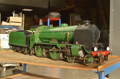 Lot 1231 - 3 ½ inch Gauge 4-4-0 Schools Class 926 “Holbrook” Southern Railway Malachite Green