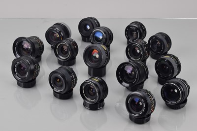 Lot 23 - Fourteen 28mm Wide Angle Lenses