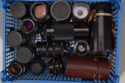 Lot 27 - A Group of M42 Mount Lenses