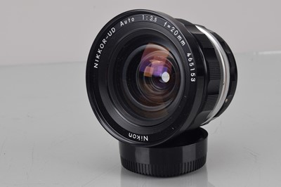 Lot 47 - A Nikon Nikkor-UD 20mm f/3.5 Non Ai Lens