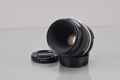 Lot 52 - A Nikon Micro Nikkor 55mm f/2.8 Ai-S Lens