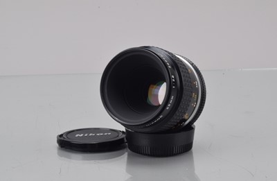 Lot 53 - A Nikon Micro Nikkor 55mm f/2.8 Ai-S Lens