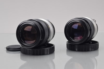 Lot 56 - Two Nikon 135mm f/2.8 Lenses