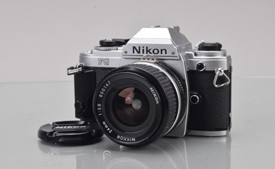 Lot 57 - A Nikon FG SLR Camera