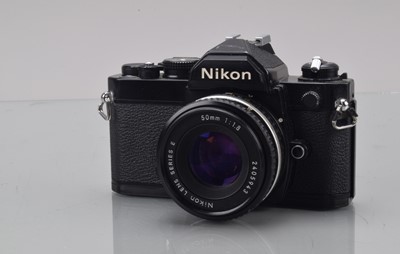 Lot 61 - A Nikon FM SLR Camera