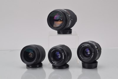 Lot 68 - Four Nikon AF Nikkor Lenses