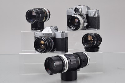 Lot 80 - Two Petri SLR Cameras