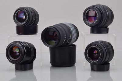 Lot 90 - Five Sigma Canon EF Mount Lenses