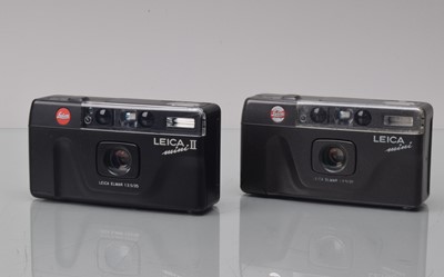 Lot 98 - Two Leica Compact Cameras