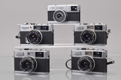 Lot 99 - Five Olympus Compact Cameras