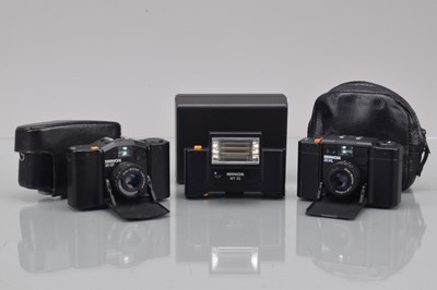 Lot 103 - Two Minox 35 GT Compact Cameras