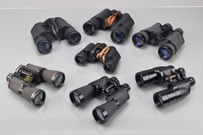 Lot 123 - Seven Pairs of Binoculars