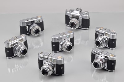 Lot 137 - A Tray of Voigtländer Cameras